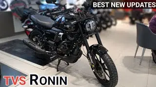 Tvs Ronin Base Model Lighting Black 225cc 2 Riding Modes Urban And Rain