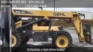 2006 Gehl RS 842 Telehandler for sale in Norfolk, VA 23502 a