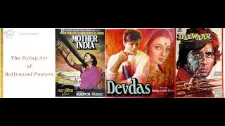 Dying Art of Bollywood Posters