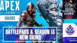 BattlePass Legendary Skins - Season 13 Launch Bundle & Wraith Edition Skin | Apex Legends Saviors