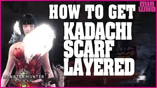 How to get Kadachi Scarf Layered - Monster Hunter World: Iceborne
