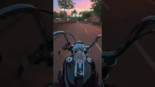 Let's Ride the evening together on my Harley! Feel the liberty! #harleydavidson #BikerLife #escape