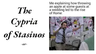 The Epic Cycle Part I - The Cypria