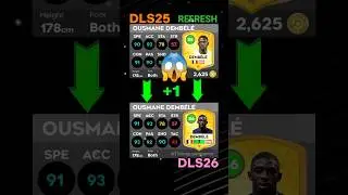 DLS 26 | 😱 NEW RATING PLAYERS IN DLS 26 ( P#1) #dls26 #newrating #football #dembele