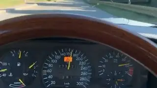 Mercedes 190e 3.6 Amg M104 - Exhaust, Accelerate & Burnout
