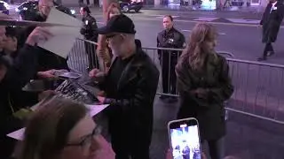 JK Simmons signs autographs while arriving to the Becoming Led Zeppelin Premiere at TCL Chinese Thea