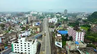 Ganeshguri Flyover | Guwahati | Drone View