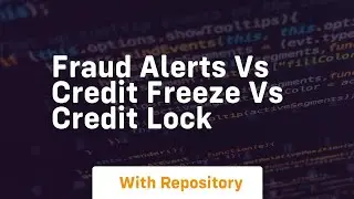 Fraud alerts vs credit freeze vs credit lock