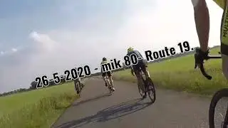 Trainingsrit 26-5-2020.
