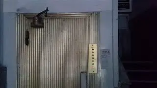SCHLIEREN IN TURKEY!!! 1965 Schlieren Single Speed Elevator at an Apartment Building in Samsun