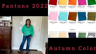 Pantone Colors 2022-Autumn Women Over 60