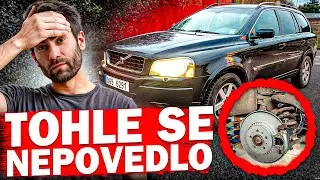 CO SE STANE KDYŽ NASADÍTE BRZDOVÝ TŘMEN OBRÁCENĚ? 🤔 OPRAVA NEJLEVNĚJŠÍHO VOLVA XC90
