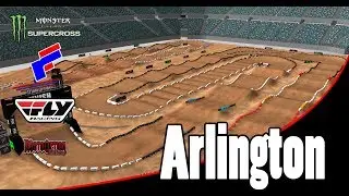 2014 AMA Supercross RD 7 Virtual Lap
