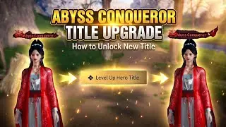 Abyss Conqueror ☠️Title UPGRADE 😱Trick! How to Level Up (No Damage) | Where Winds Meet