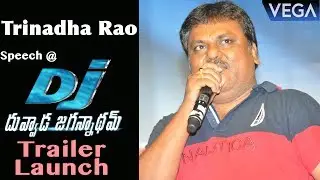 Director Trinadha Rao Speech @ DJ - Duvvada Jagannadham Trailer Launch