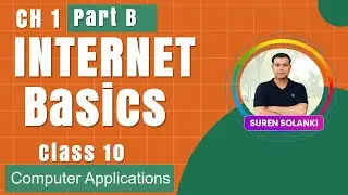 Internet Basics (Part-B) | Class 10 Computer Applications (165) | CBSE NCERT | S4SUREN