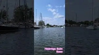 Heybridge Basin Essex. #Essex #fyp #heybridgebasin #uk #trend #youtube #maldon #boats #river #lock