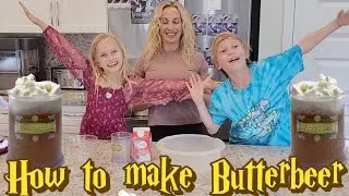 How to Make butterbeer!! 🧙&zwj;♂️ 🪄 Fast, Easy Recipe #harrypotter #butterbeer