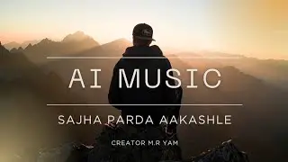Sajha parda aakash le timrai nam gungunau chha 