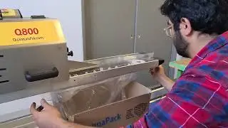 QuantumPak Q800CHD Bag Sealer with Heavy-Duty Conveyor for Bag-in-Box Application | ProPac.com