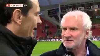 Rudi Völler rastet im Interview aus !!! [SKY/HD]