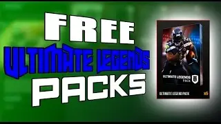 HOW TO GET FIVE FREE ULTIMATE LEGEND PACKS!!!!! FREE COINS IN MUT 17