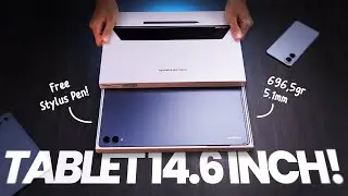 Bye-bye Laptop?! 14,6 inch, AI Canggih, S-Pen, 5G | Samsung Tab S11 Ultra