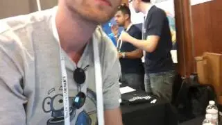 Talking with Richard from tinypay.me @ TCdisrupt2011 in SF