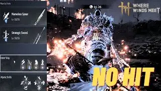Ye Wanshan - Flawless - Abyssal difficulty + Strategic sword/spear build - Where Winds Meet 1:40min