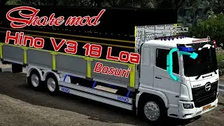 Share mod Hino V3 18 Loa Basuri | Bus Simulator Indonesia 