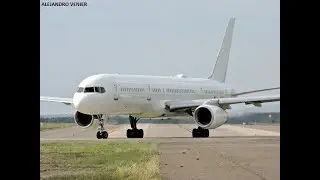 EXIT75 | BOEING C-32B | 02-4452 - USAF | LANDING AT MDZ/SAME