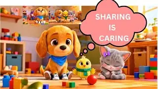 Sharing Is Caring Song for Kids | Let's Share Together!