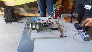 Wren Model Jet Engine Run
