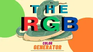 THE RGB Color🌈🕵️‍♀️🕵️‍♀️ Generator | #javascript #rangeslider