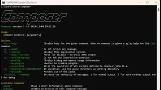 How to install composer on windows 11