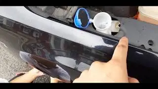Ford Focus 2008 Windshield Washer Jet Blocked Nozzle Spray Disassemble Washer Tank.#Read description