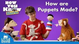 How are Puppets Made?🧦 | Now You Know | Learning for Kids🧑🏻🐵