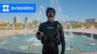 Aviasales рекламный ролик / Дайвер / Antares Creative Group