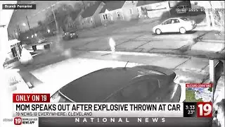 Cleveland mother warns of prank dangers after explosion damages car, home