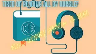 TIRED OF READING BOOKS BY OURSELF DON'T WORRY PYTHON WILL PROVIDE YOU READING WITH AUDIO