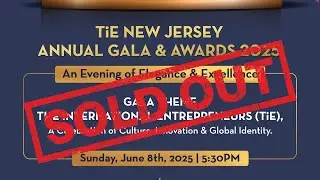 TiE New Jersey Gala & Awards 2025 -Event Presentation