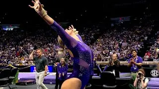 LSU Gymnastics Begins SEC Play on the Road Against Georgia