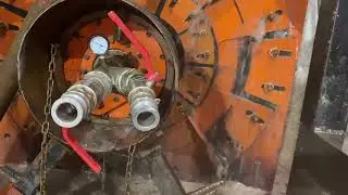 Tunjuelo (Bogota) Project: 140ft of 42-inch casing for a 30-inch sewer under a river