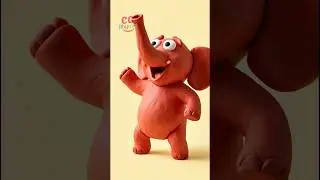 Learn Colors with Clay Animals! 🎨🦁 (Satisfying) #shortsfeed #shorts #kids #colors
