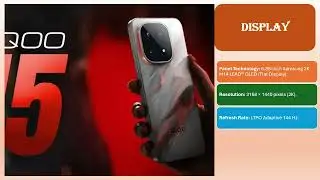 Смартфон iQOO 15: технические характеристики #iqoo15