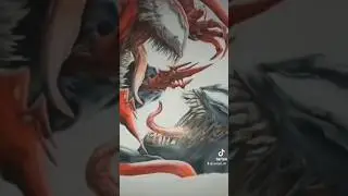 Carnage/Venom #dibujo #drawing #marvel #venom #spiderverse #dibujos