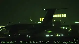 Il-76 - RA-76511 - VDA - DME - BTS - 17.3.2022