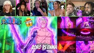 Zoro uses Enma for the First Time 🔥 Reaction Mashup