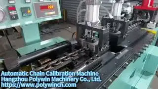 Automatic Chain Calibration Machine for calibrating chains #calibrations #calibrator #chains