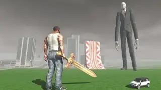 Franklin vs slender man #indianbikesdriving3dnewtodayupdate #viralvideo #gaming #MR_Arsalan_YT2.0
